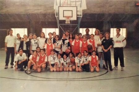 Año 1996 - Encuentro de minibasket