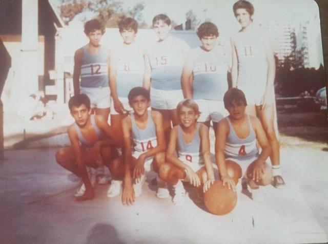 Año 1974 - Equipo de Basket
