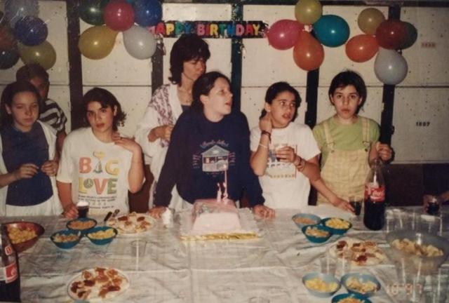 Año 1997 - Cumpleaños en los quinchos del club