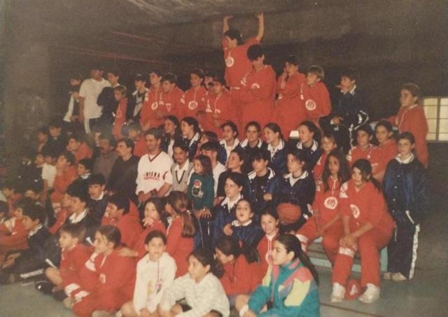 Año 1996 - Encuentro de Basket