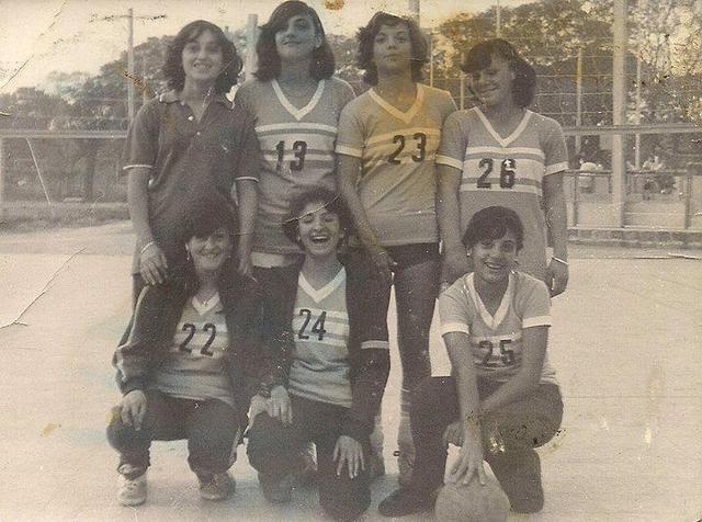Año 1979 - Equipo de Voley Categoría Cadetas.